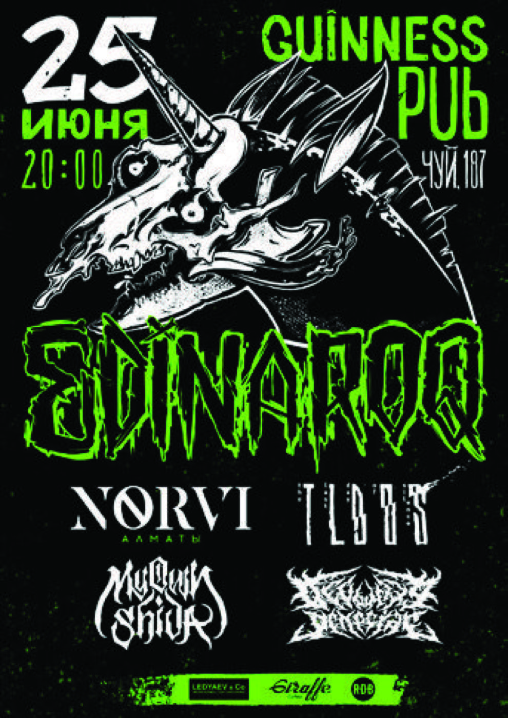 NORVI show poster