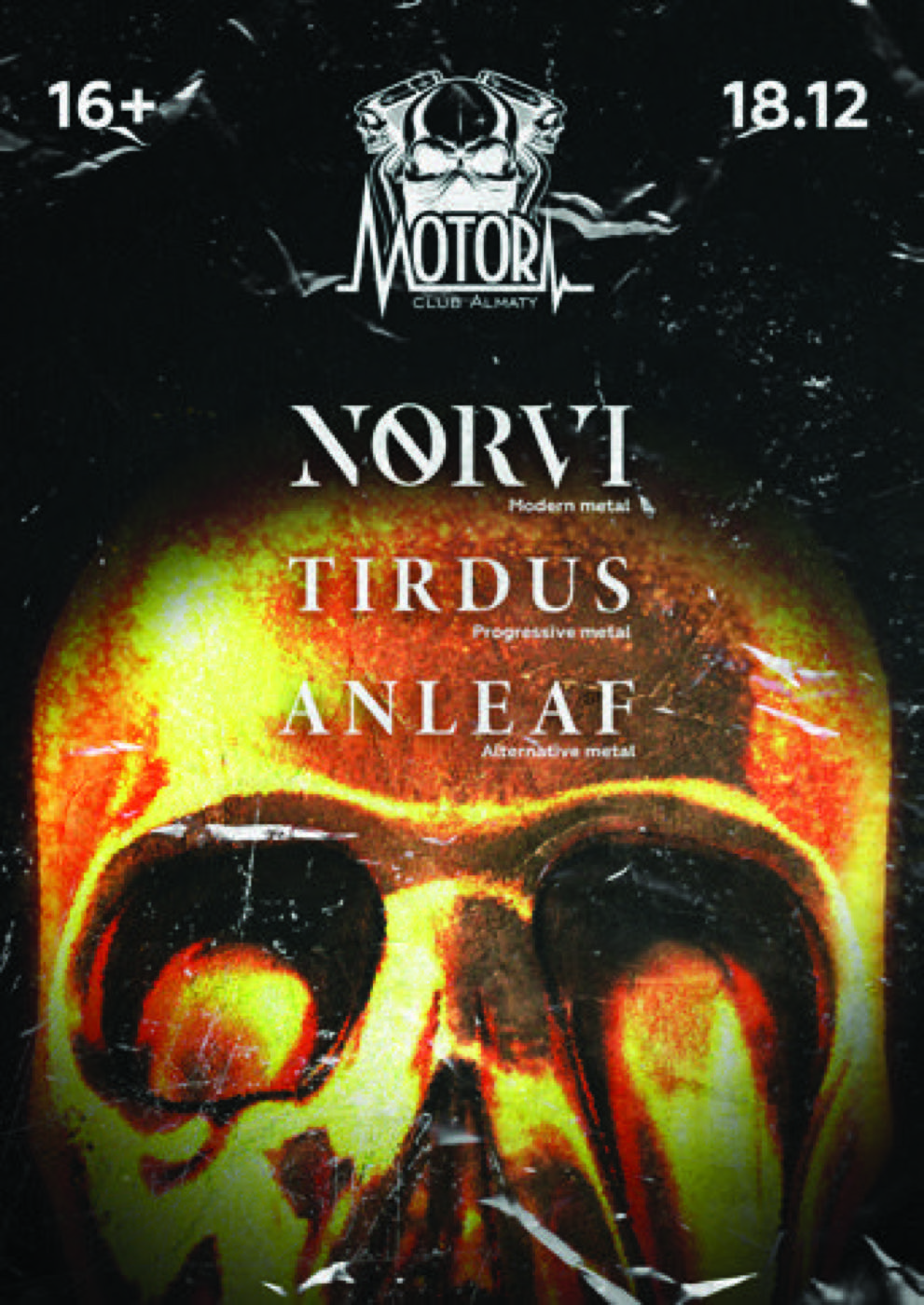 NORVI show poster